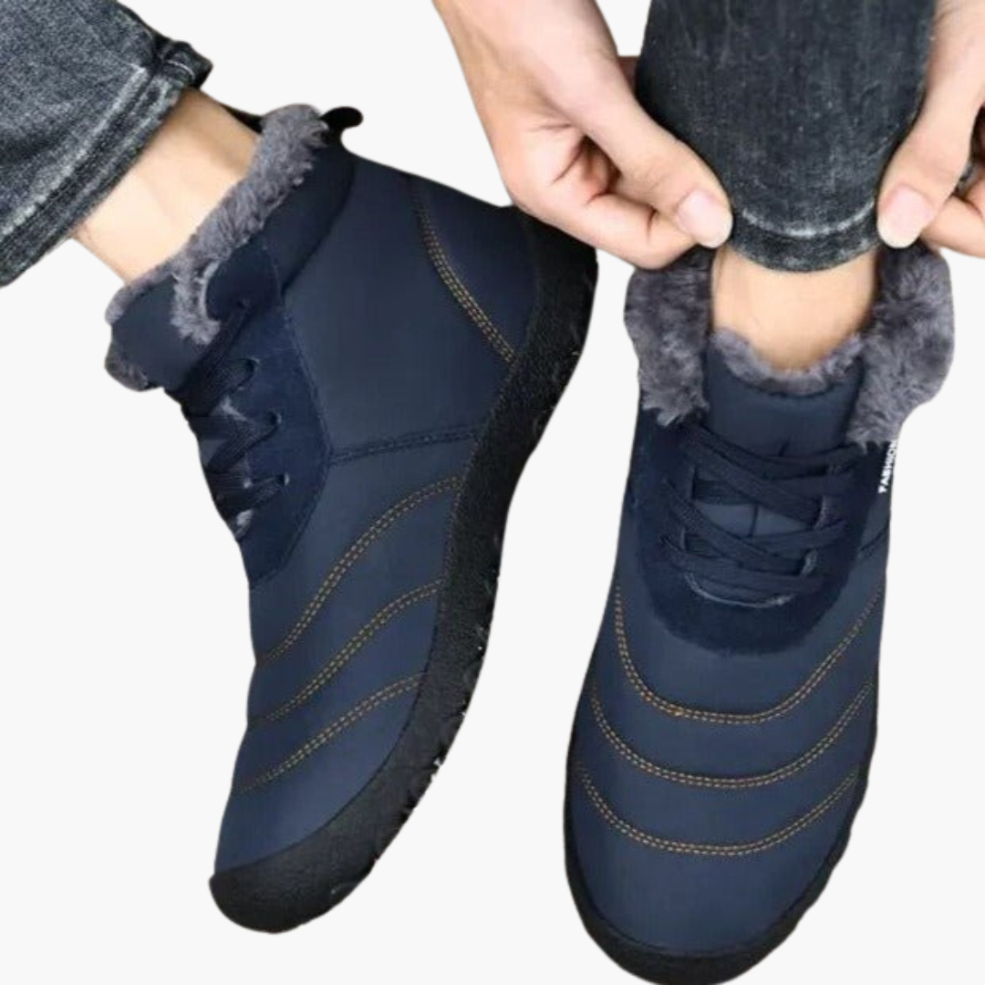 Men's Orthopedic Winter Padded Non-slip Ankle Boots | Altivaro
