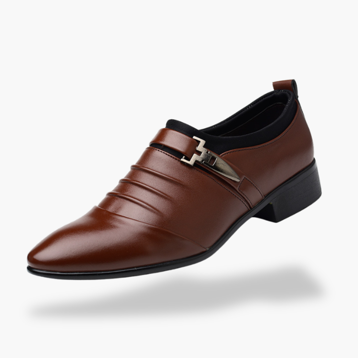 Men's orthopedic shoes, moccasins with metallic details | Altivaro