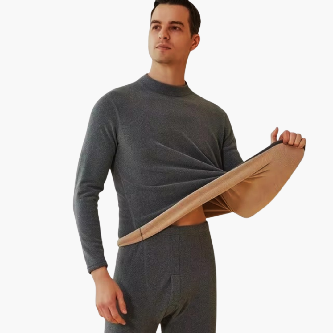 Maglia Termica Uomo in Microfibra con Fodera Morbida | Altivaro