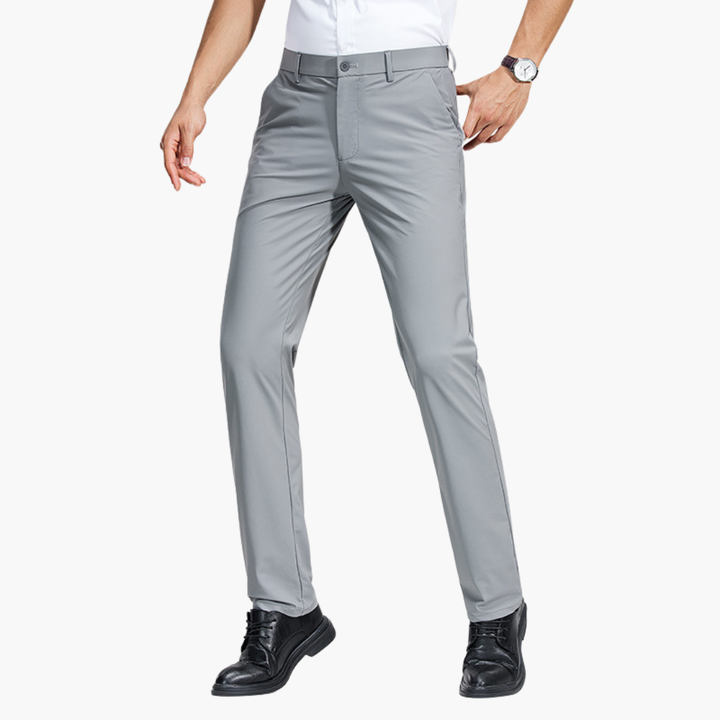 Pantaloni Uomo Slim Fit Tessuto Tecnico Elasticizzato | Altivaro
