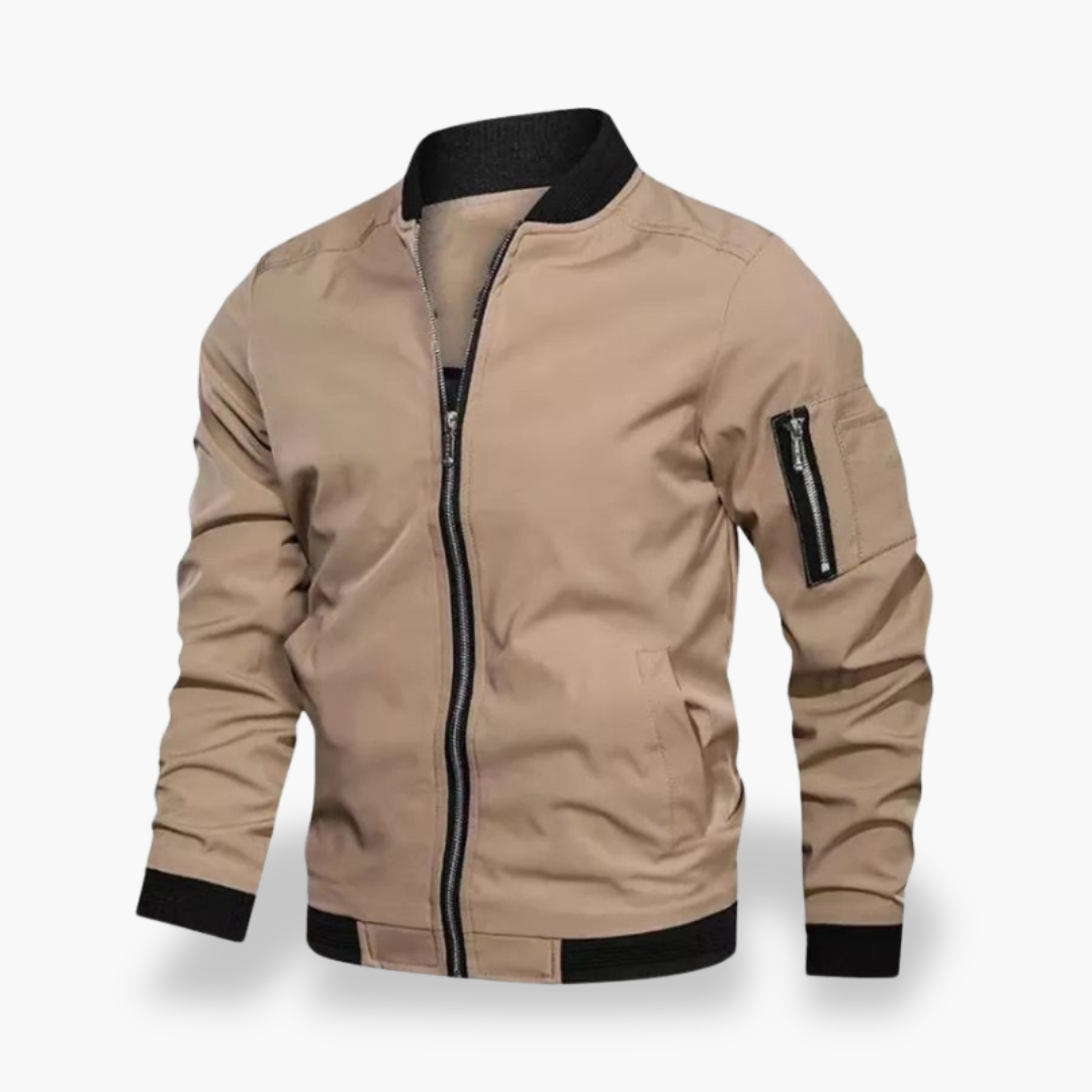 Giacca Uomo Bomber Leggera con Zip | Altivaro