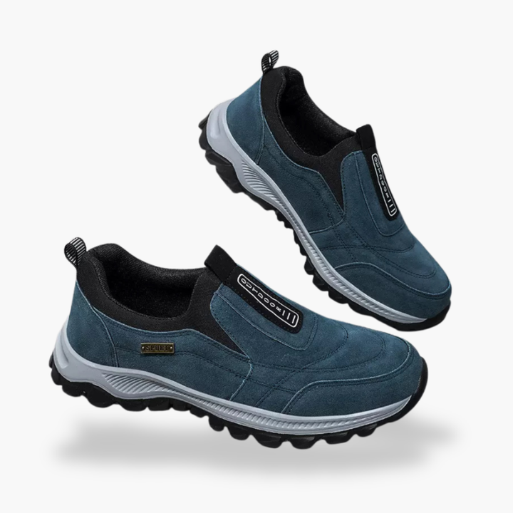 Scarpe Sportive Ortopediche Uomo in Suede con Suola in Gomma | Altivaro