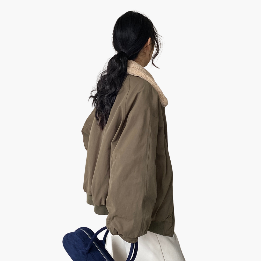 Giubbotto Donna Invernale Imbottito Collo Peluche | Altivaro