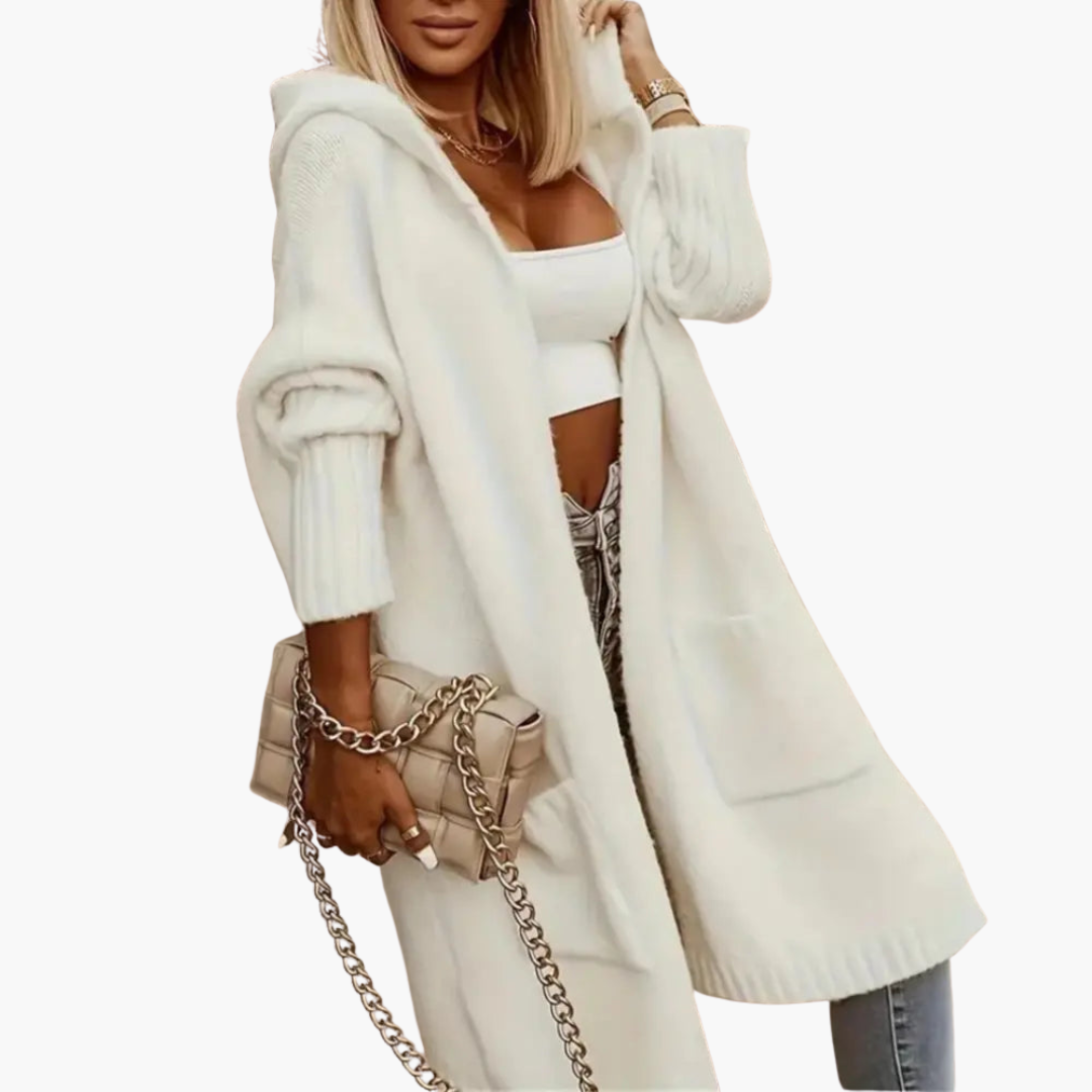 Women's hooded cardigan | Altivaro