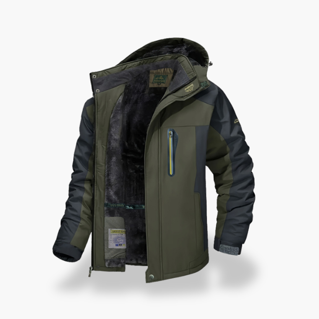 Giacca Uomo Invernale Impermeabile con Cappuccio | Altivaro