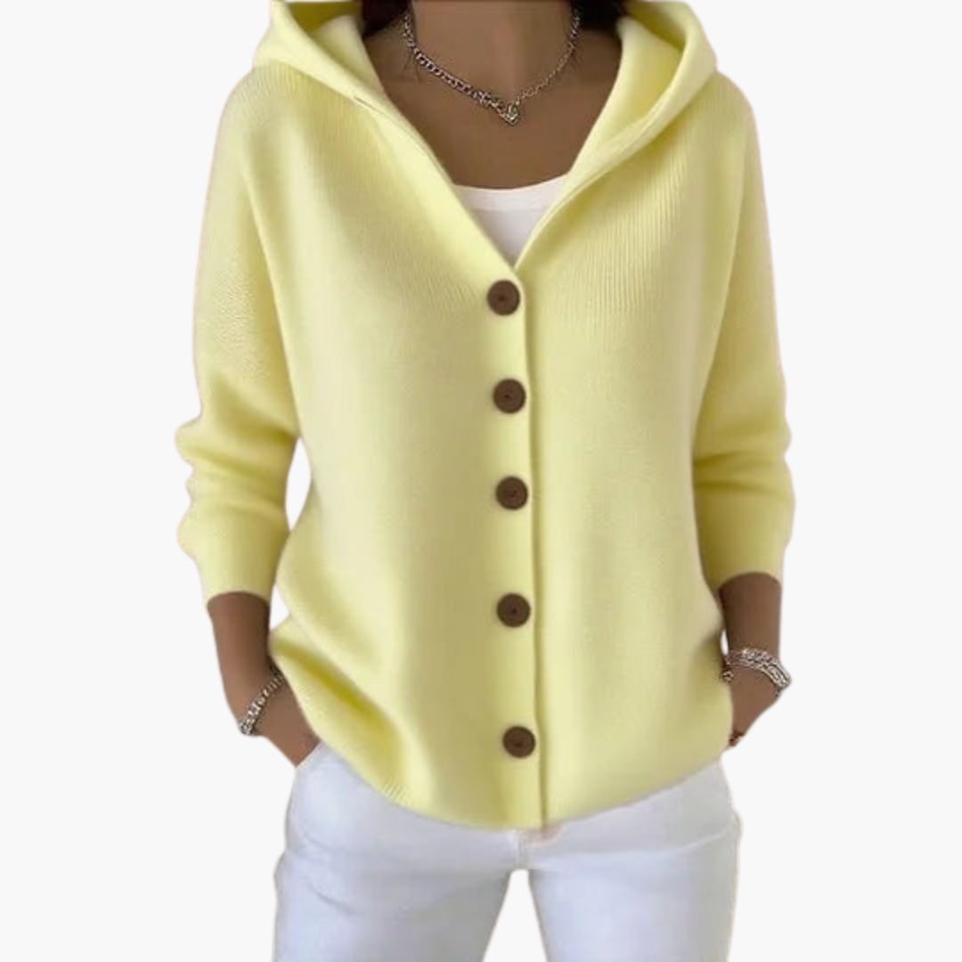Knit Hoodie Cardigan for Women | Altivaro