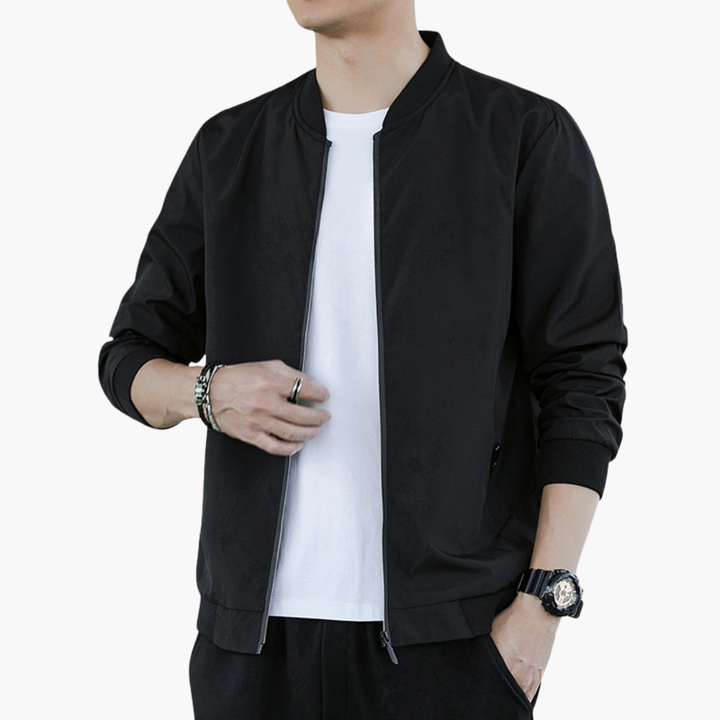 Lightweight Casual Men's Jacket with Zip | Altivaro