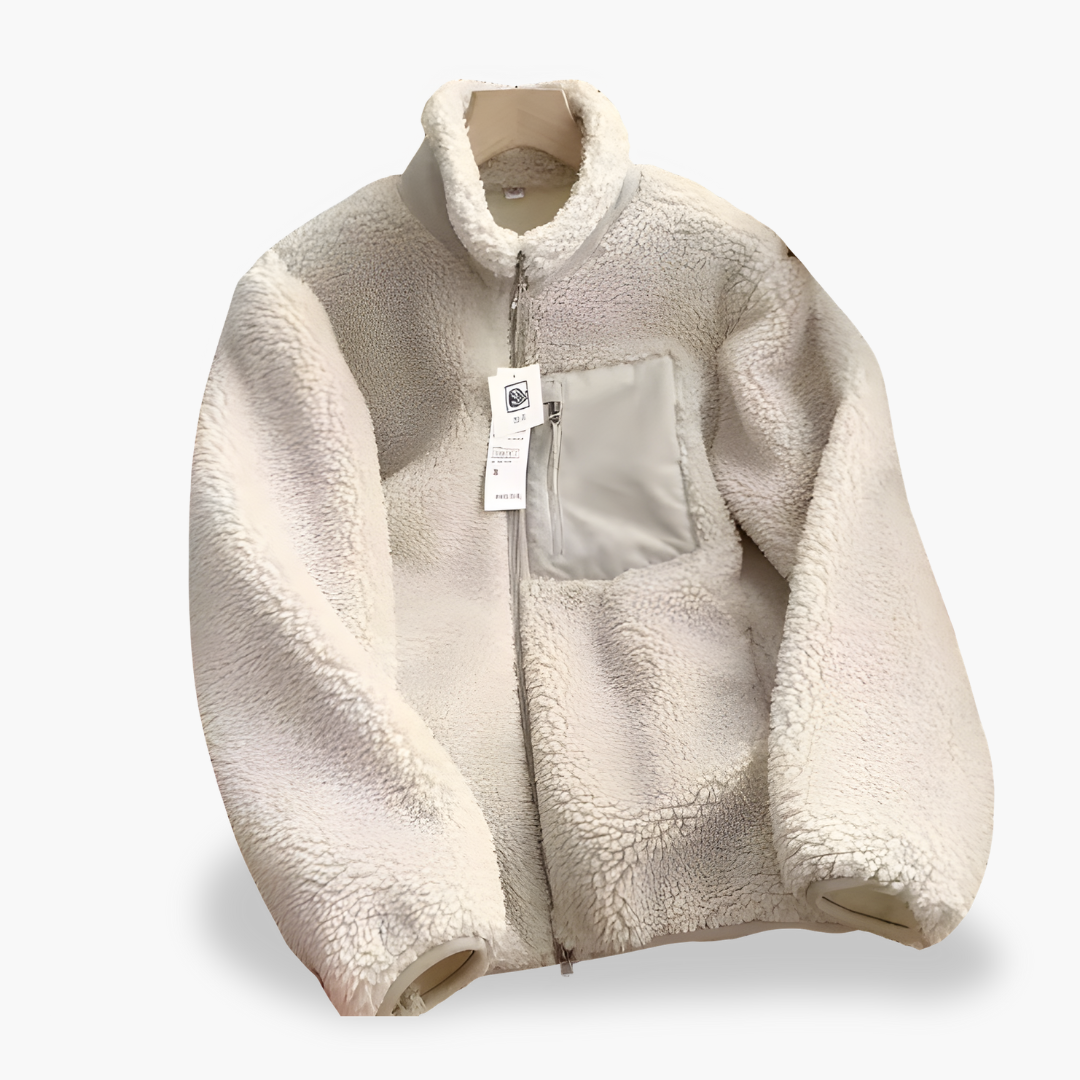 Giacca Pile Teddy da Uomo con Zip Intera | Altivaro