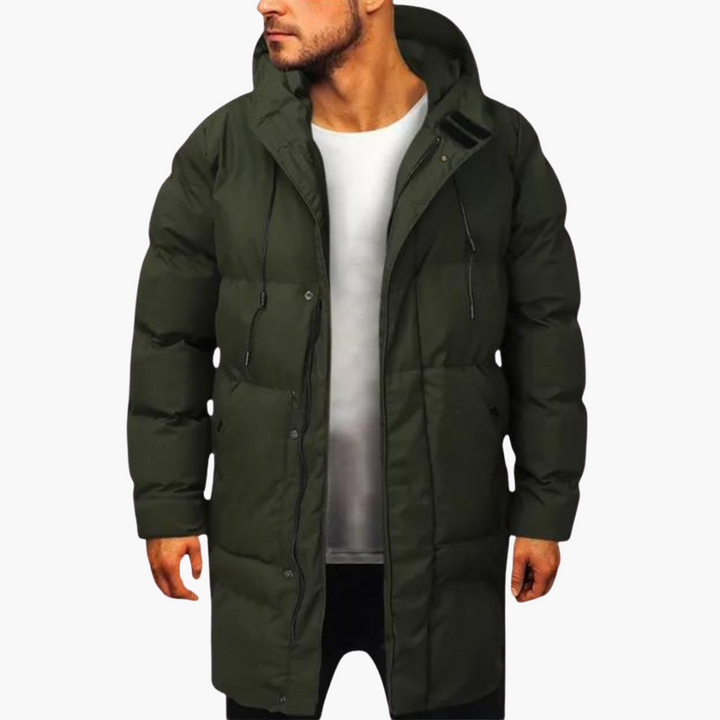 Men's Lightweight Down Jacket with Hood | Altivaro