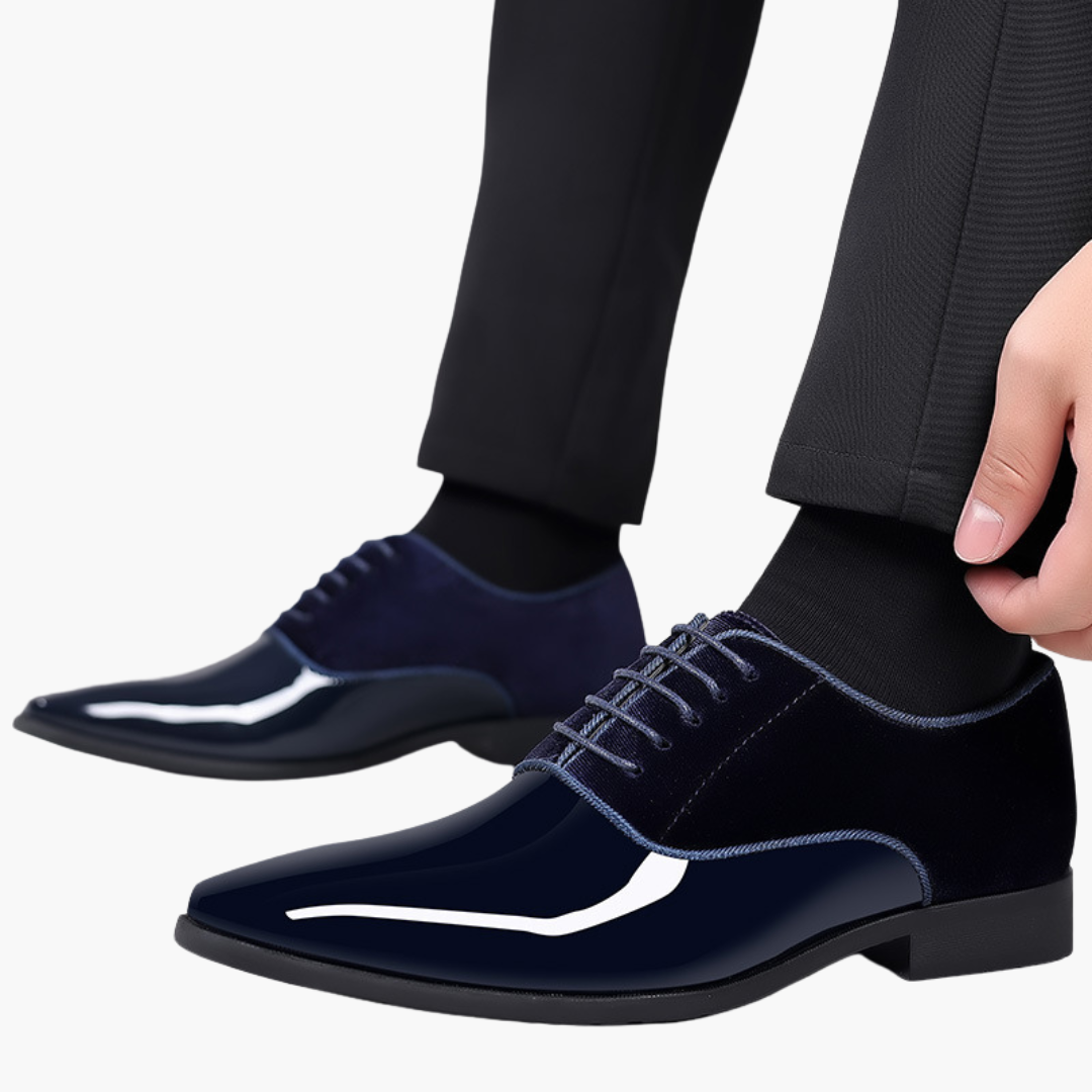 Men's orthopedic with velvet details | Altivaro