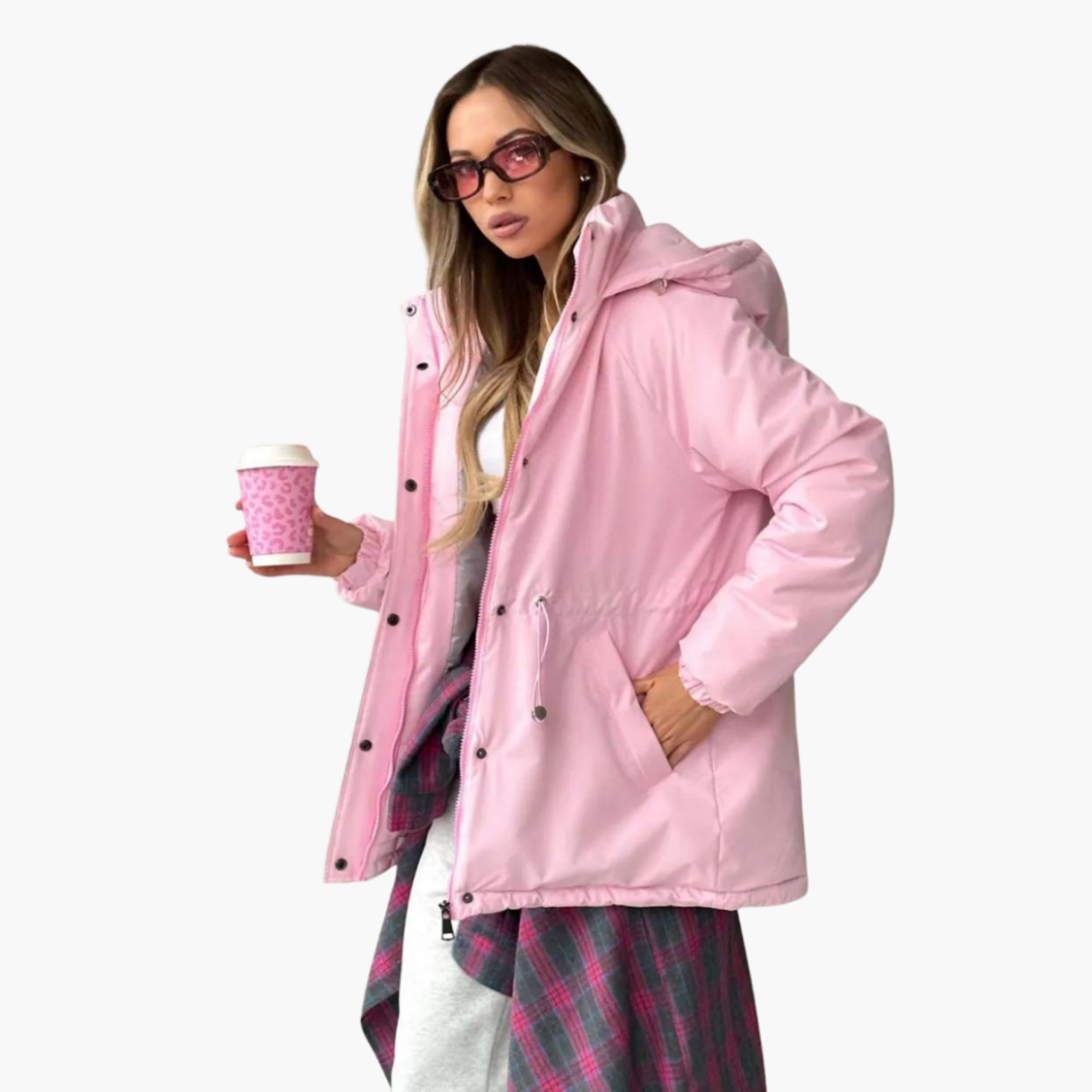 Women's Padded Winter Jacket with Hood | Altivaro