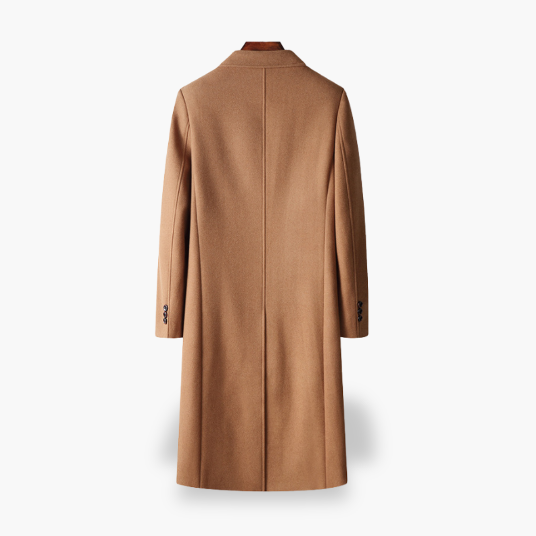 Cappotto Uomo Lana Doppiopetto Lungo | Altivaro