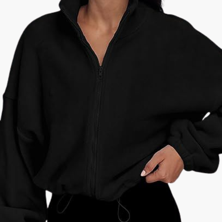 Women's Sweatshirt With Zip and Long Sleeves | Altivaro