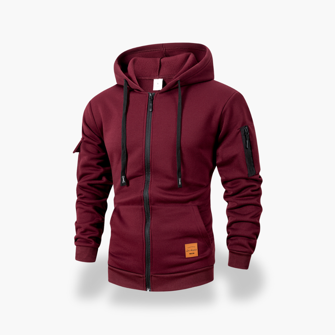 Felpa Uomo con Cappuccio Zip | Altivaro