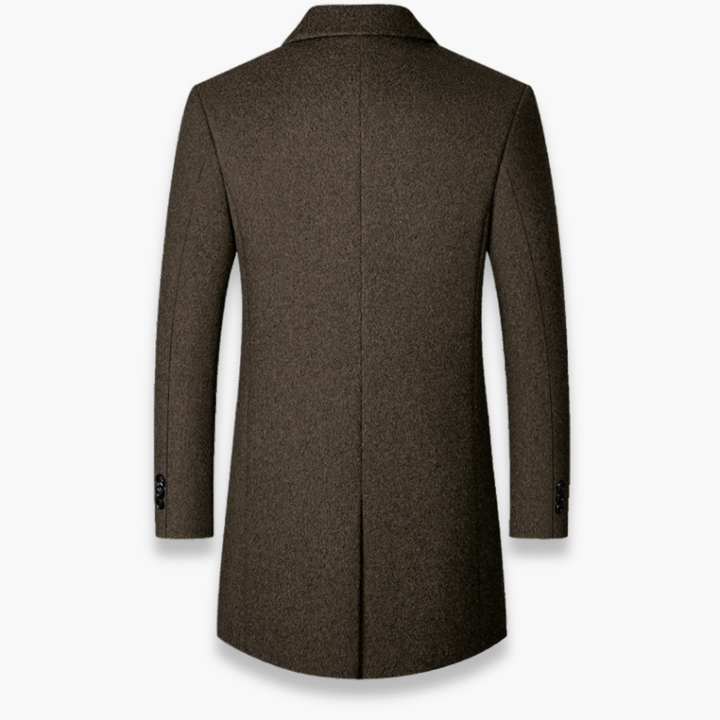 Altivaro | Cappotto Uomo - Misto Lana Giacca Slim Fit - Per Primavera e Inverno-Altivaro