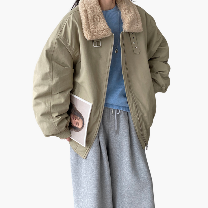 Giubbotto Donna Invernale Imbottito Collo Peluche | Altivaro