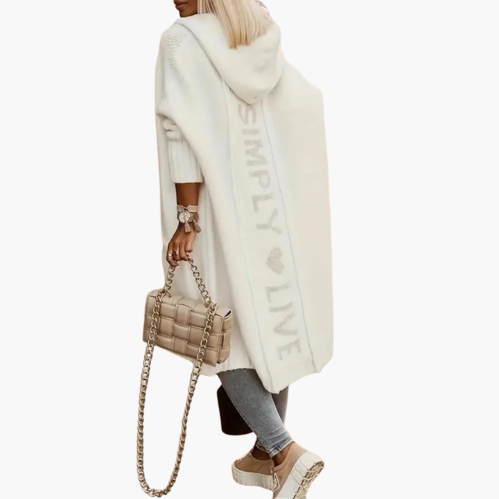 Women's hooded cardigan | Altivaro