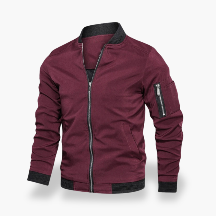Giacca Uomo Bomber Leggera con Zip | Altivaro