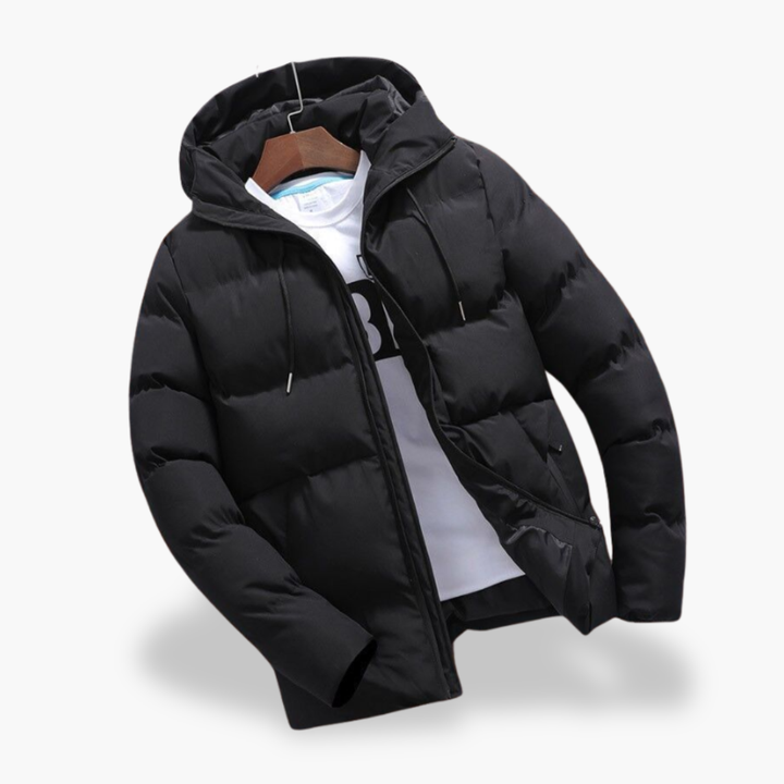 Giacca Piumino Uomo con Cappuccio e Zip | Altivaro