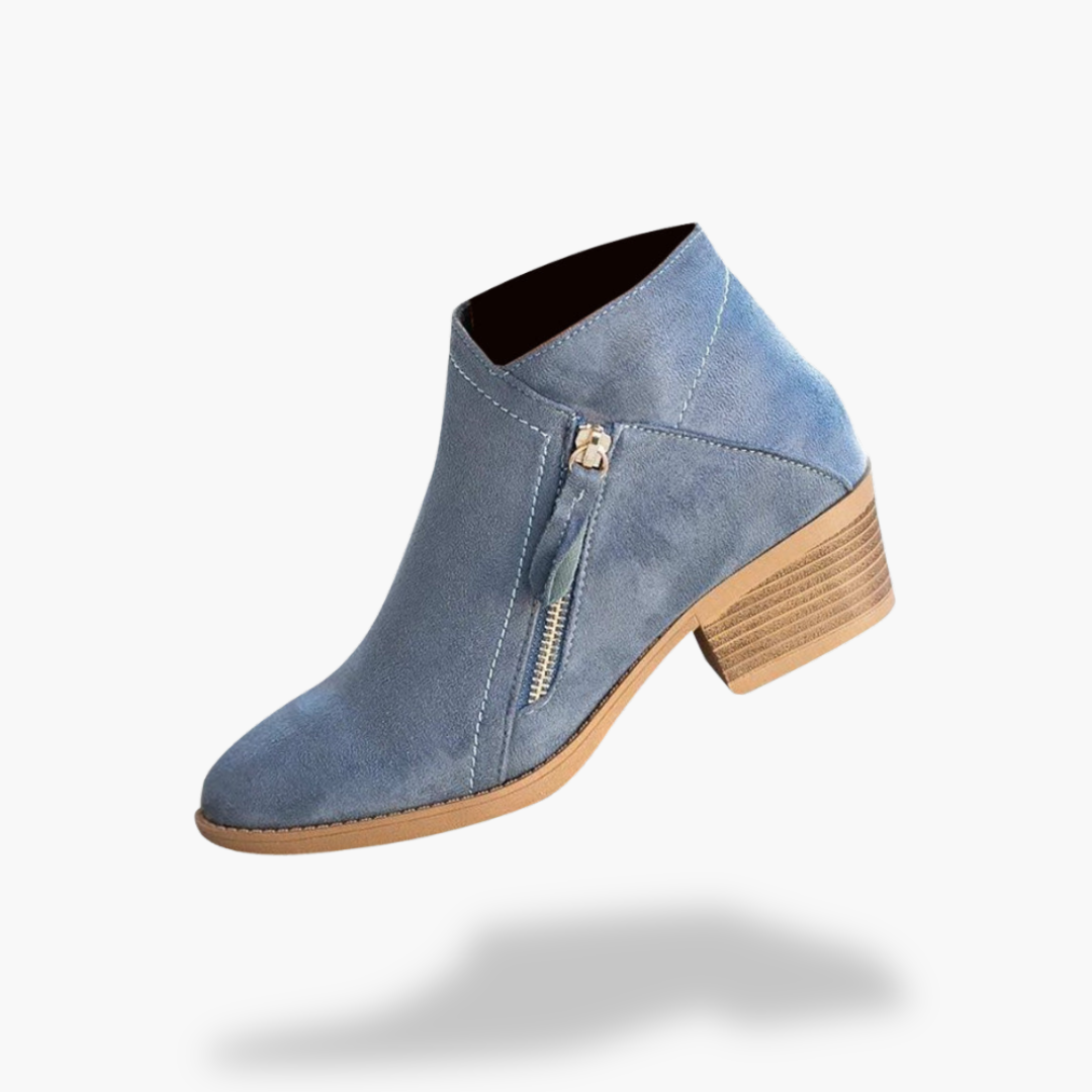 Stivaletti Ortopedici Donna Pelle Tacco Basso Eleganti | Altivaro