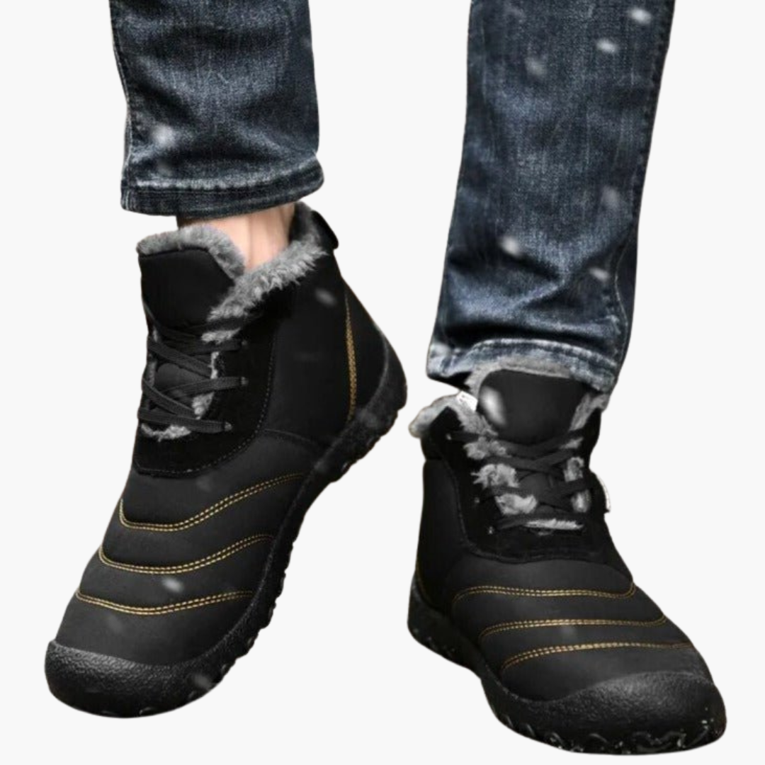 Men's Orthopedic Winter Padded Non-slip Ankle Boots | Altivaro