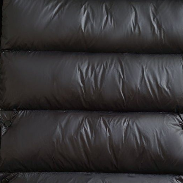 Long Women's Winter Down Jacket with Hood | Altivaro