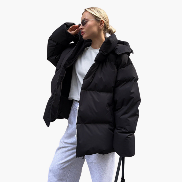 Women's Winter Down Jacket with Hood | Altivaro