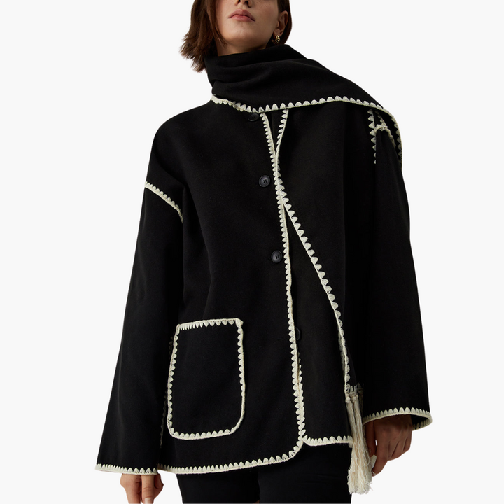 Cappotto Donna con Sciarpa Rimovibile | Altivaro