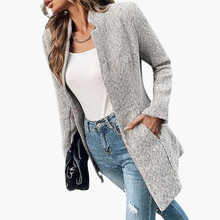 Women's Casual Elegant Jacket in Lightweight Fabric | Altivaro
