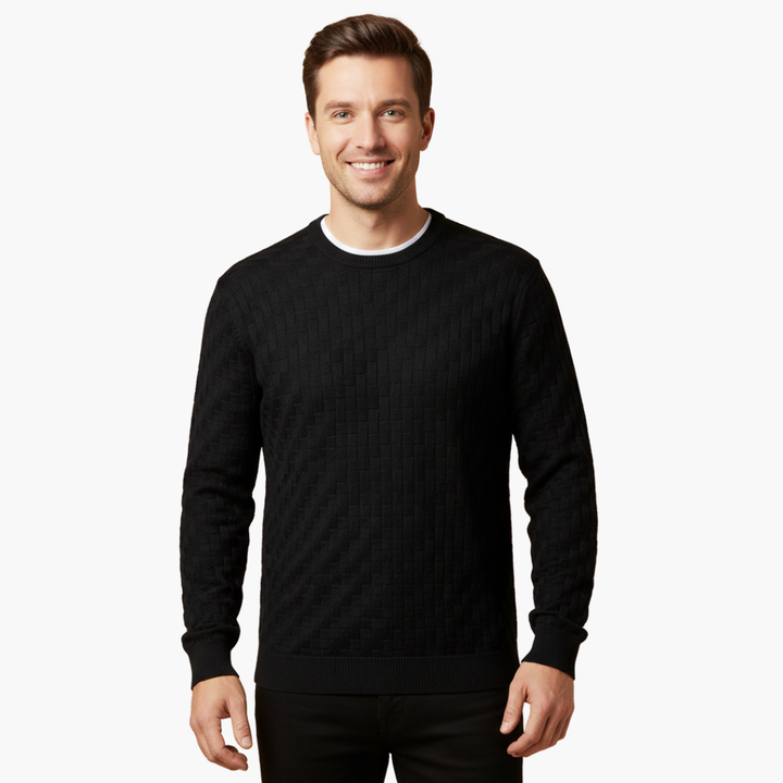 Maglione Uomo a Girocollo in Maglia | Altivaro
