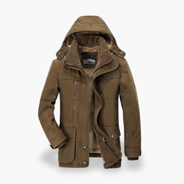 Giubbotto Uomo Invernale Imbottito con Cappuccio Antivento | Altivaro