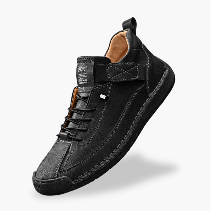 Casual leather non-slip orthopedic shoes for men | Altivaro
