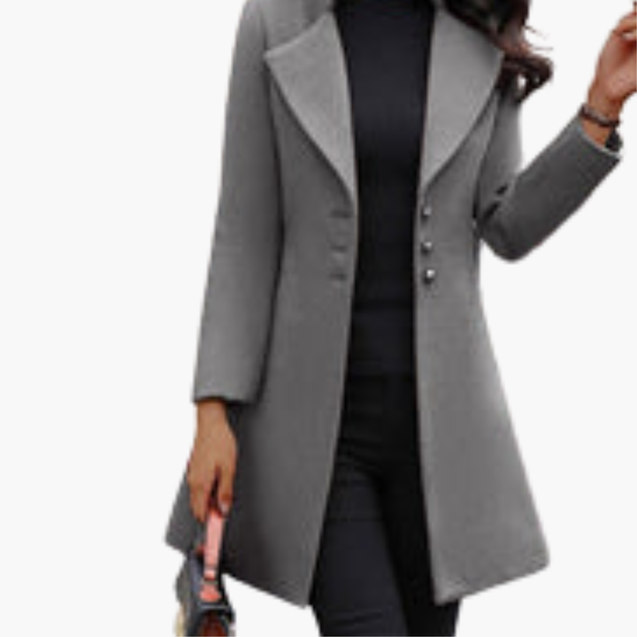 Long Women's Wool Coat Elegant Autumn Winter | Altivaro