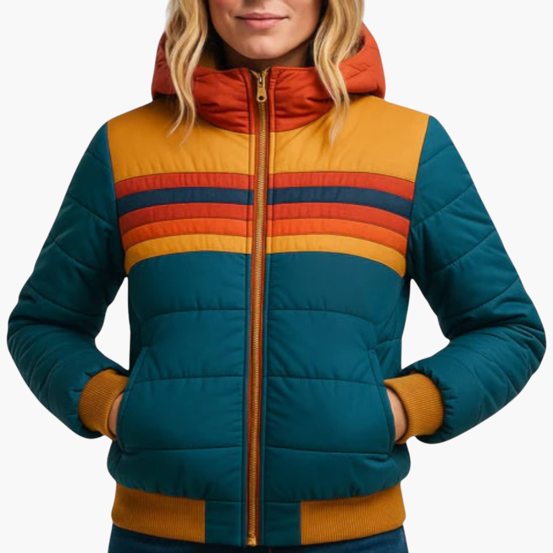 Piumino Donna Casual con Cappuccio Trapuntato | Altivaro