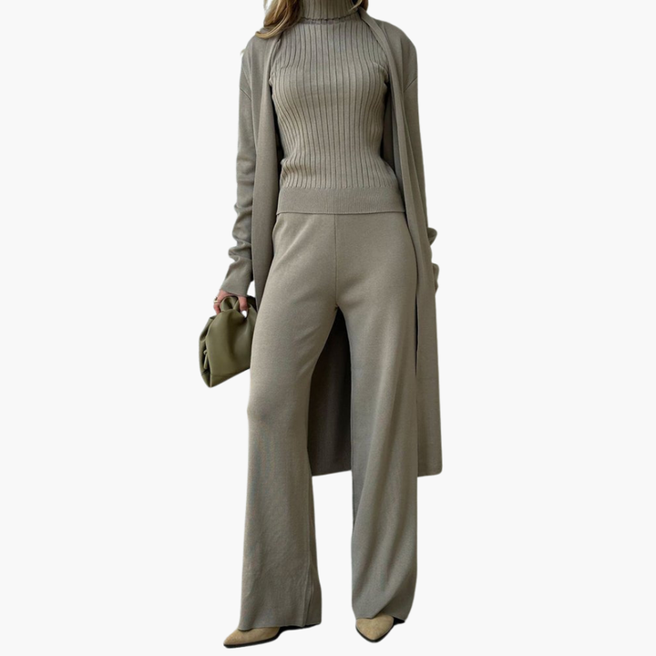 Complete Women's Shirt with Cardigan and Pants | Altivaro