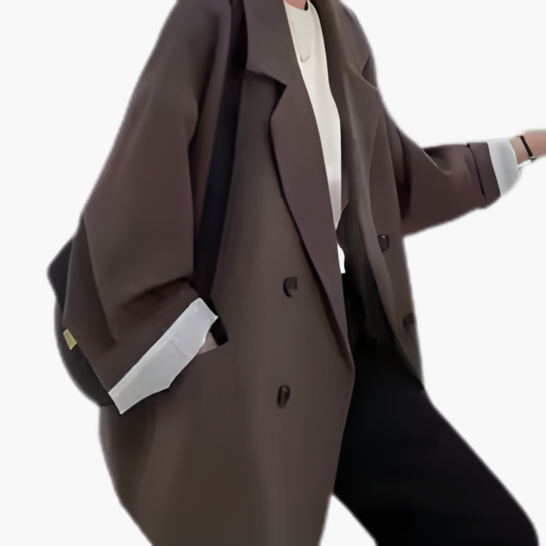 Elegant Women's Coat with Buttons | Altivaro