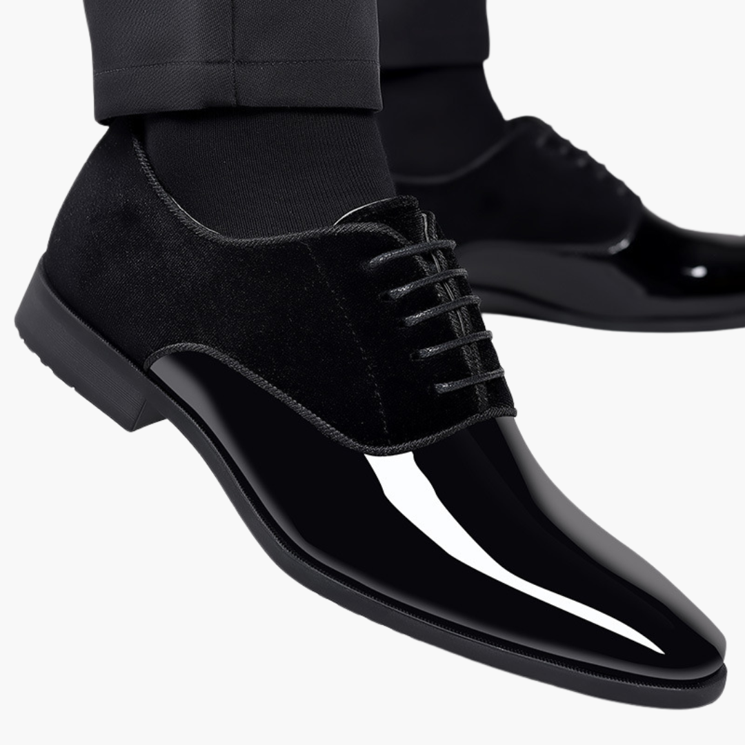 Men's orthopedic with velvet details | Altivaro