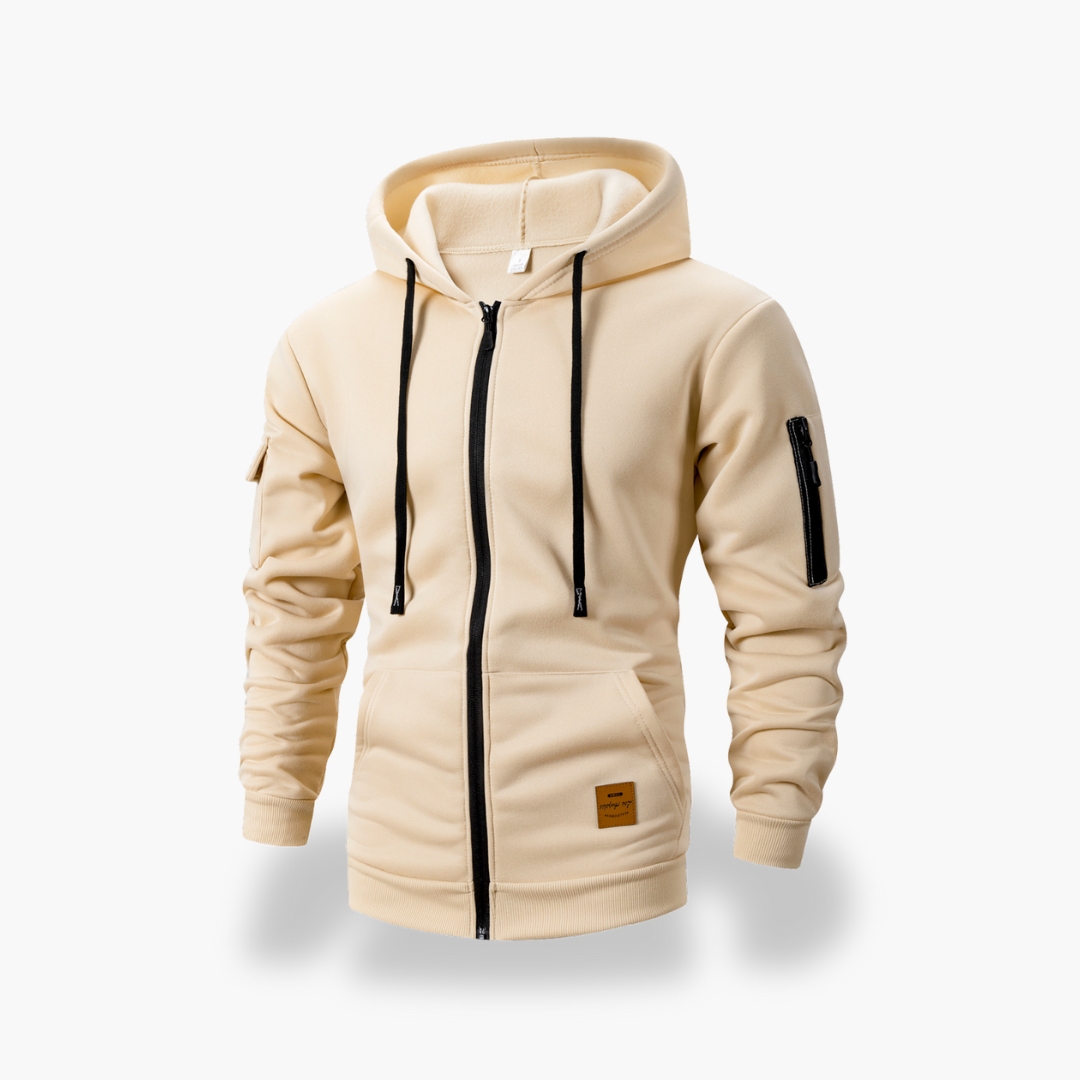 Felpa Uomo con Cappuccio Zip | Altivaro