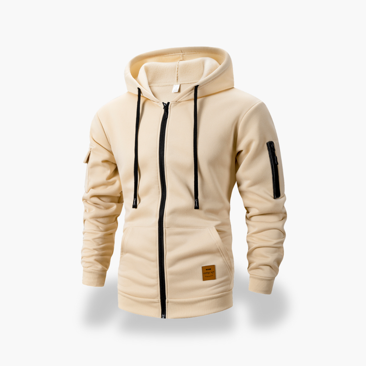 Felpa Uomo con Cappuccio Zip | Altivaro