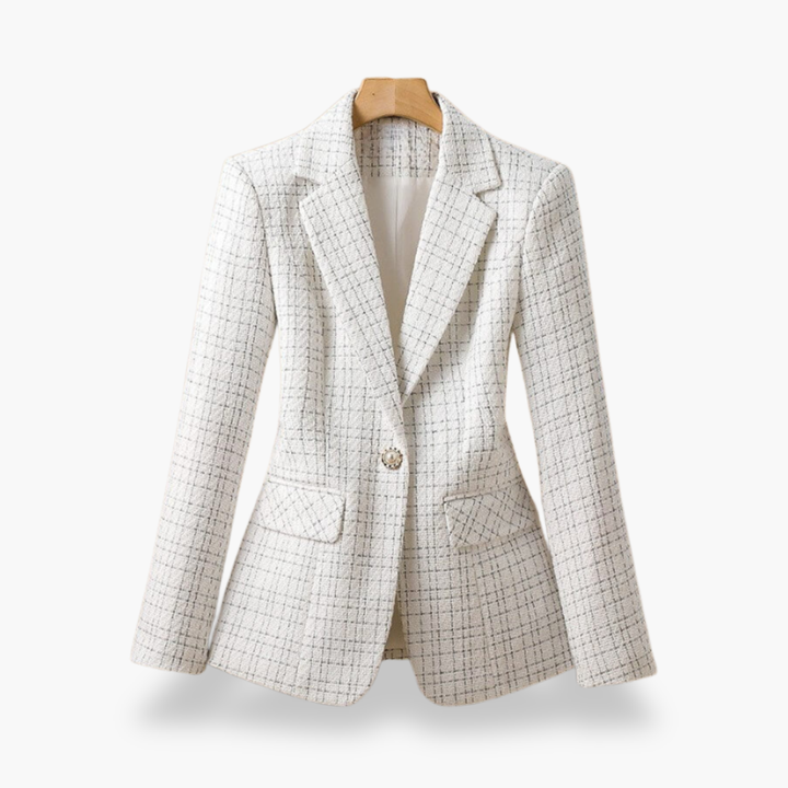 Blazer Donna in Tweed con Bottone | Altivaro