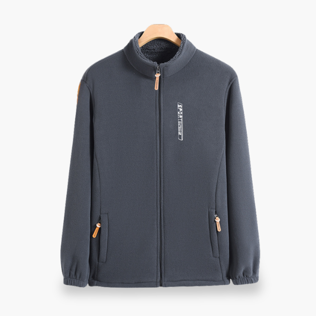 Men's Winter Fleece Jacket Zip | Altivaro