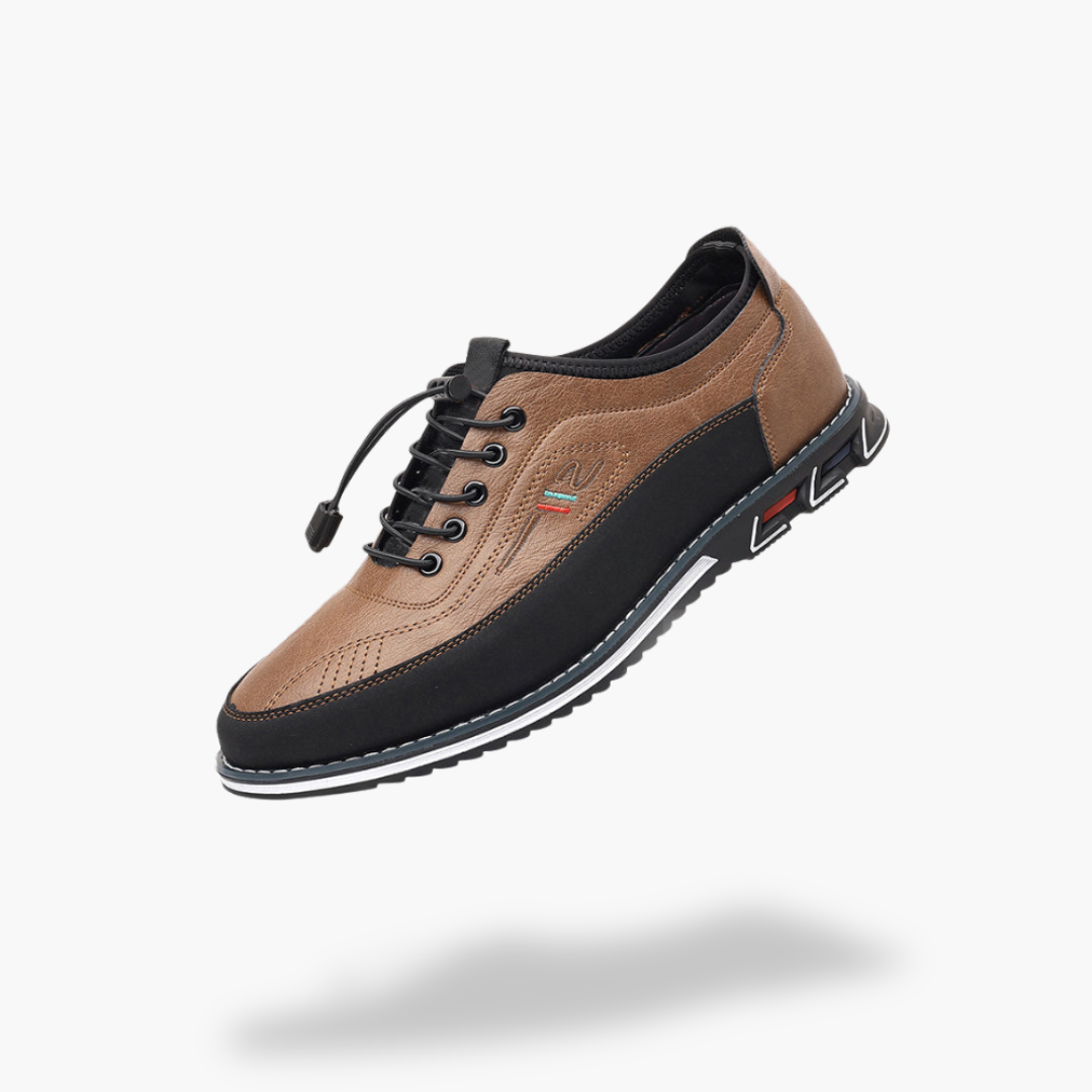 Men's casual orthopedic shoes, in synthetic leather | Altivaro
