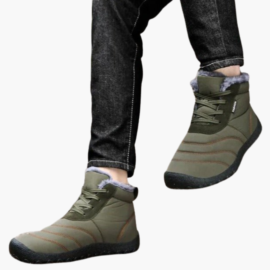 Men's Orthopedic Winter Padded Non-slip Ankle Boots | Altivaro