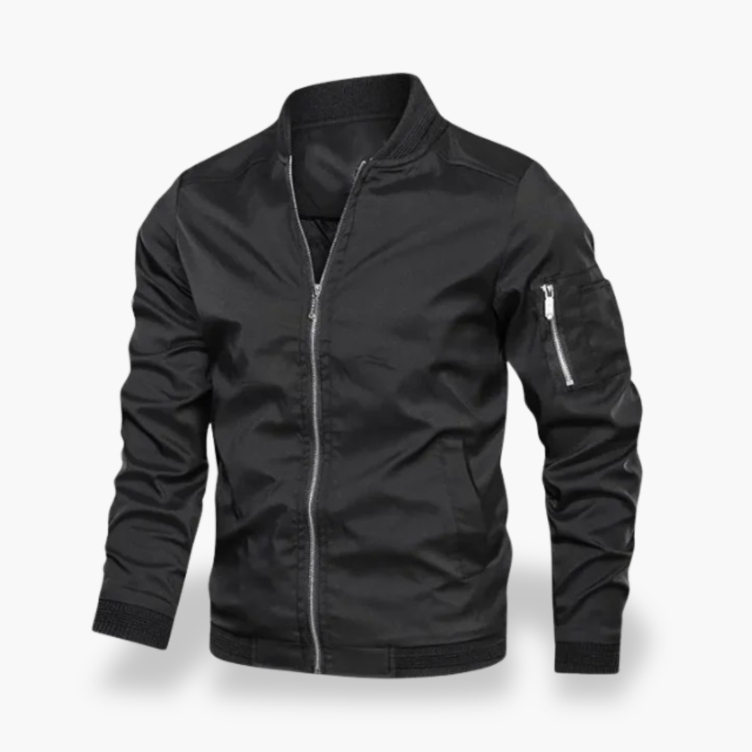 Giacca Uomo Bomber Leggera con Zip | Altivaro