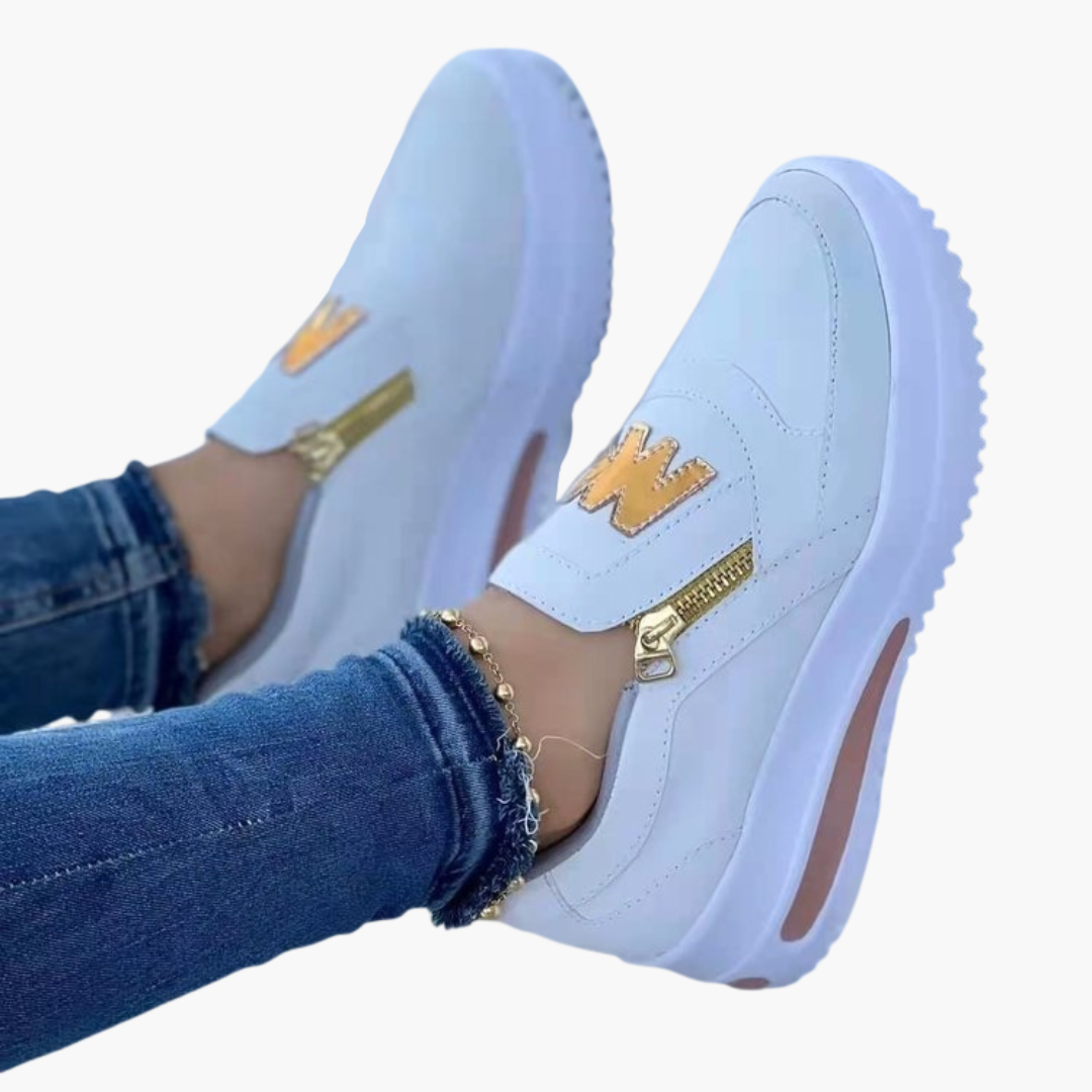 Women's Orthopedic Shoes Sneakers with Zip and Thick Sole | Altivaro