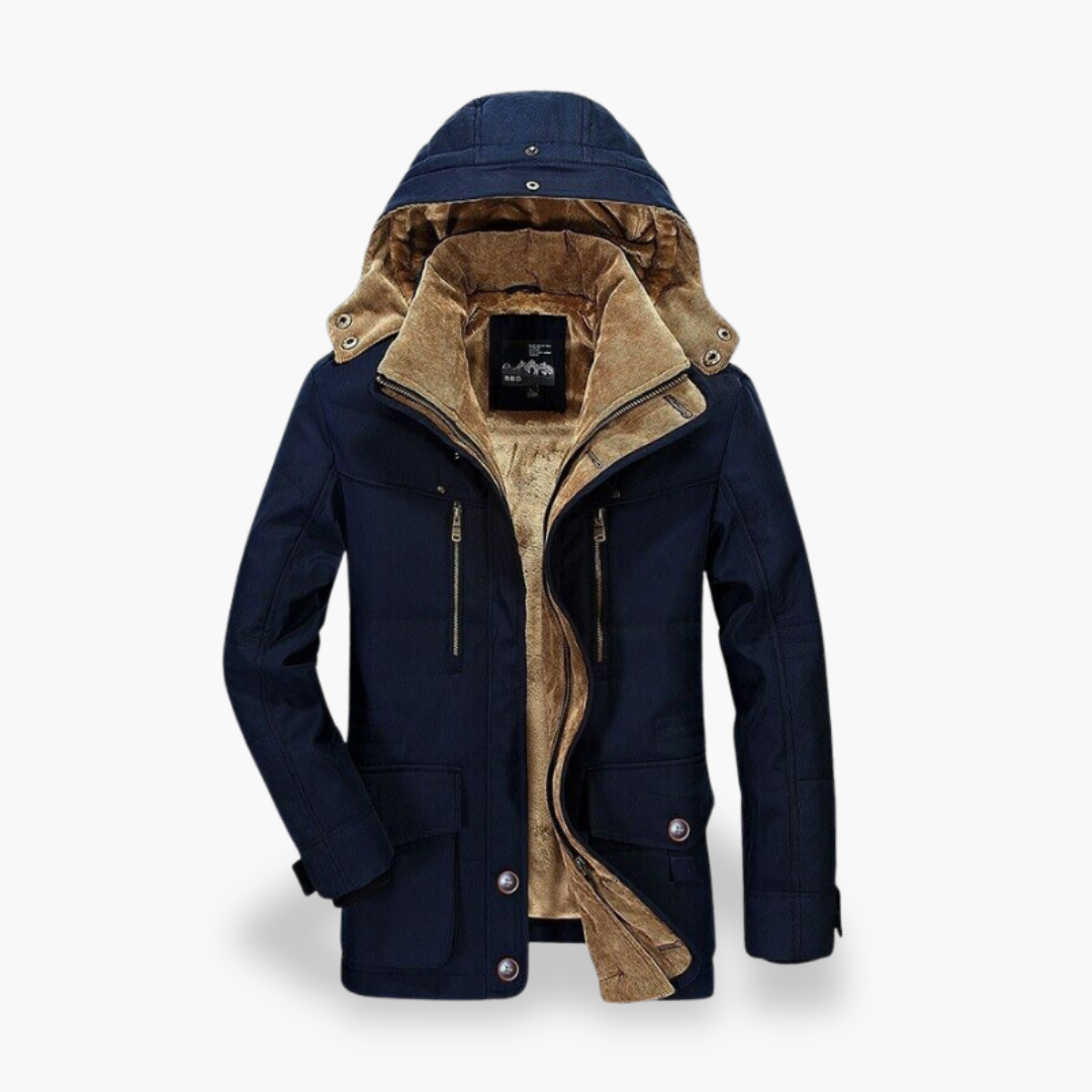 Giubbotto Uomo Invernale Imbottito con Cappuccio Antivento | Altivaro