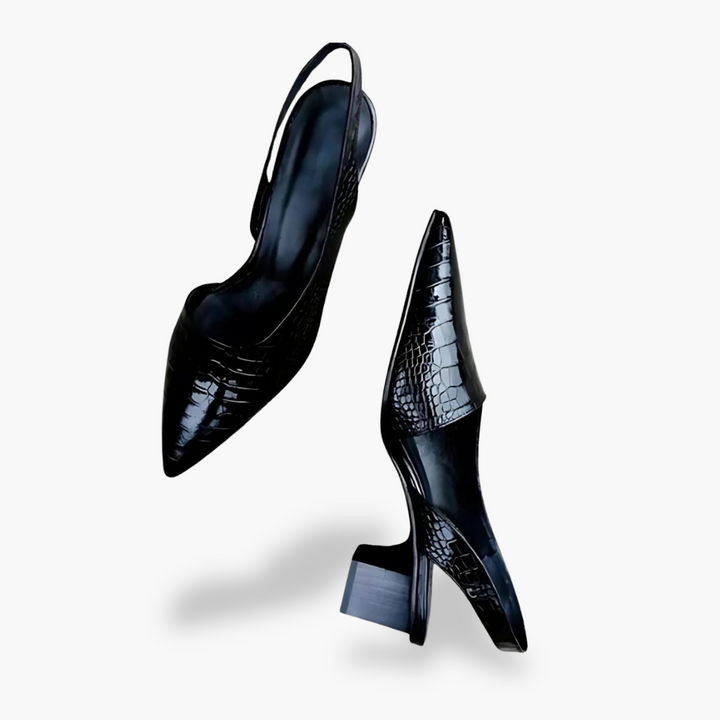 Women's Orthopedic Shoes Medium Heel Patent Leather | Altivaro