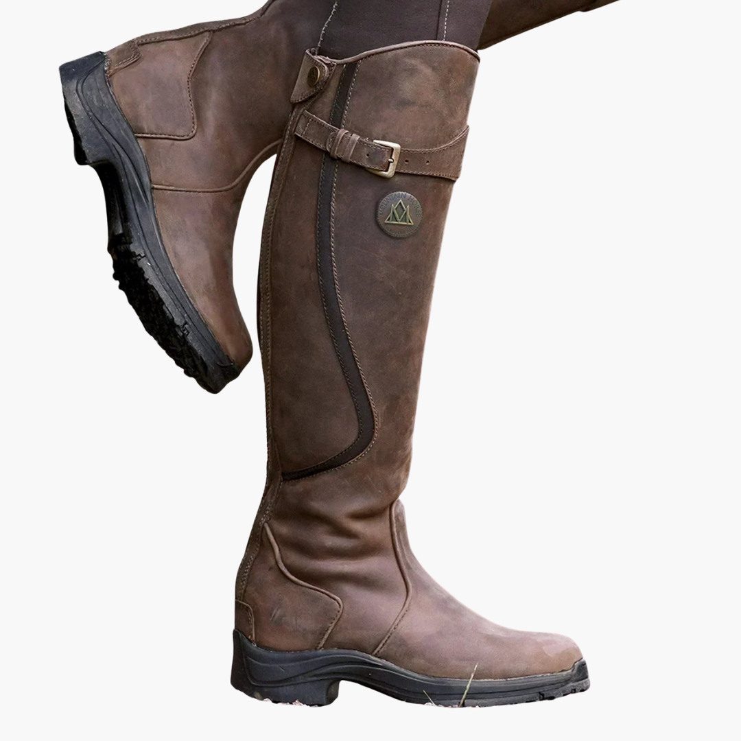 Women's Orthopedic Boots in Synthetic Leather with Zipper | Altivaro