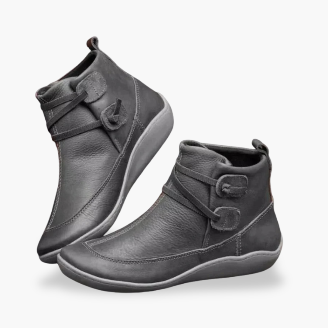 Women's Orthopedic Ankle Boots in Soft Leather Non-Slip | Altivaro