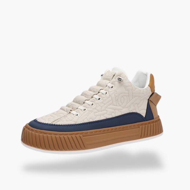 Men's Orthopedic Casual Leather Sneakers | Altivaro